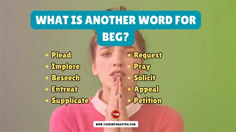 beg synonyms|different words for begging.